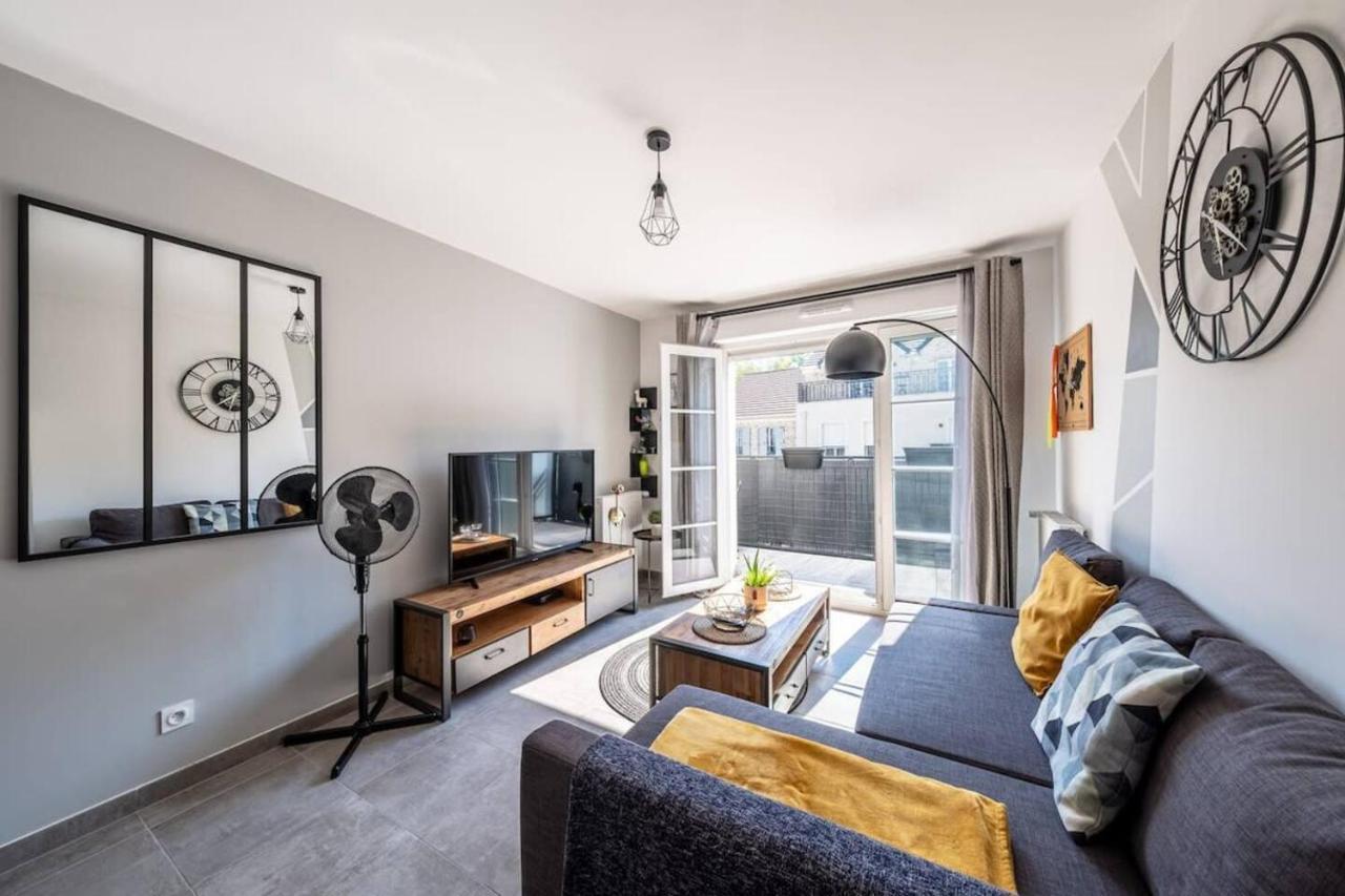 F2 Cozy Pour 4 Proche Disneyland - Fairytale Factory Villeneuve-Saint-Denis Esterno foto
