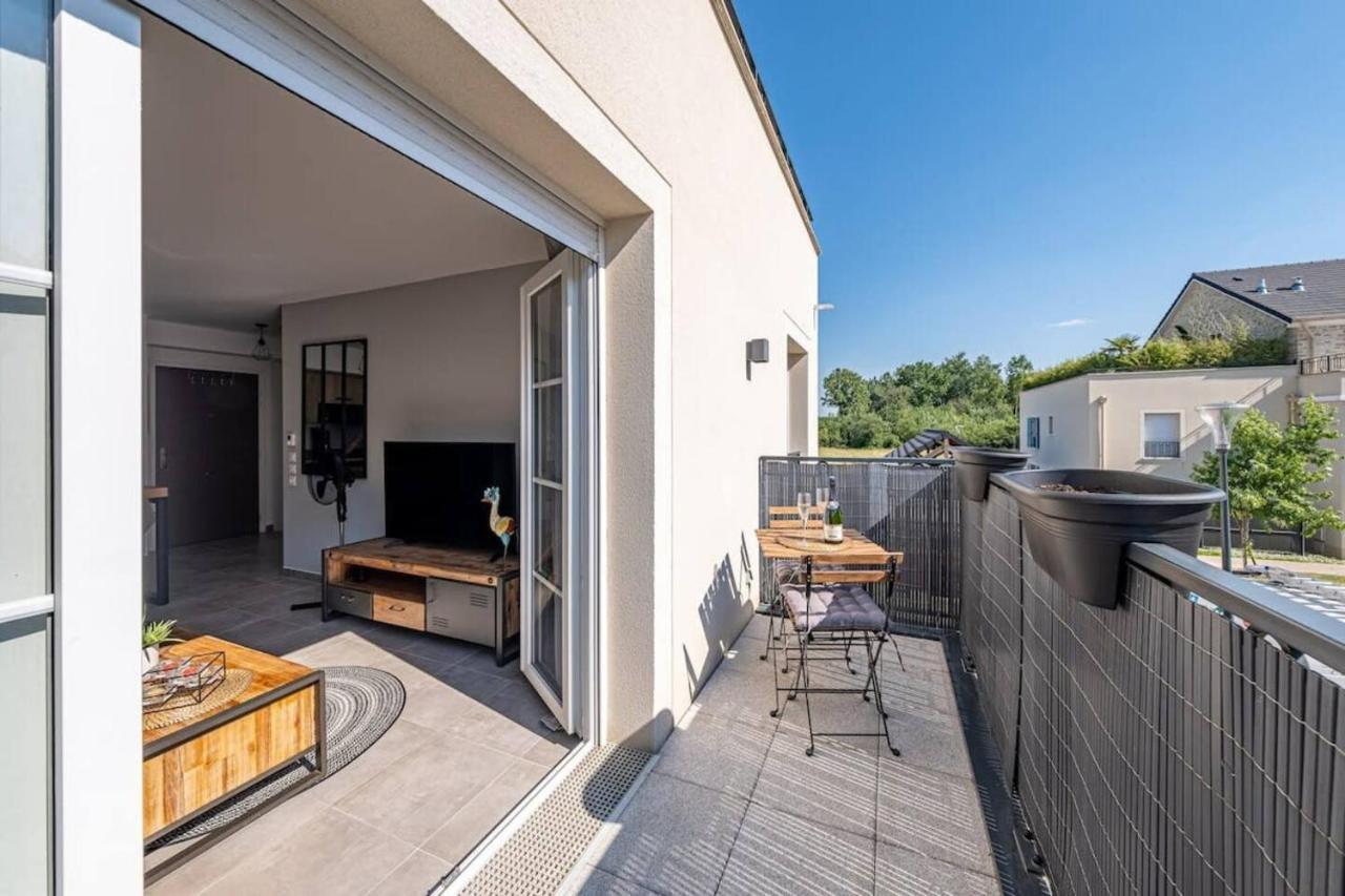 F2 Cozy Pour 4 Proche Disneyland - Fairytale Factory Villeneuve-Saint-Denis Esterno foto