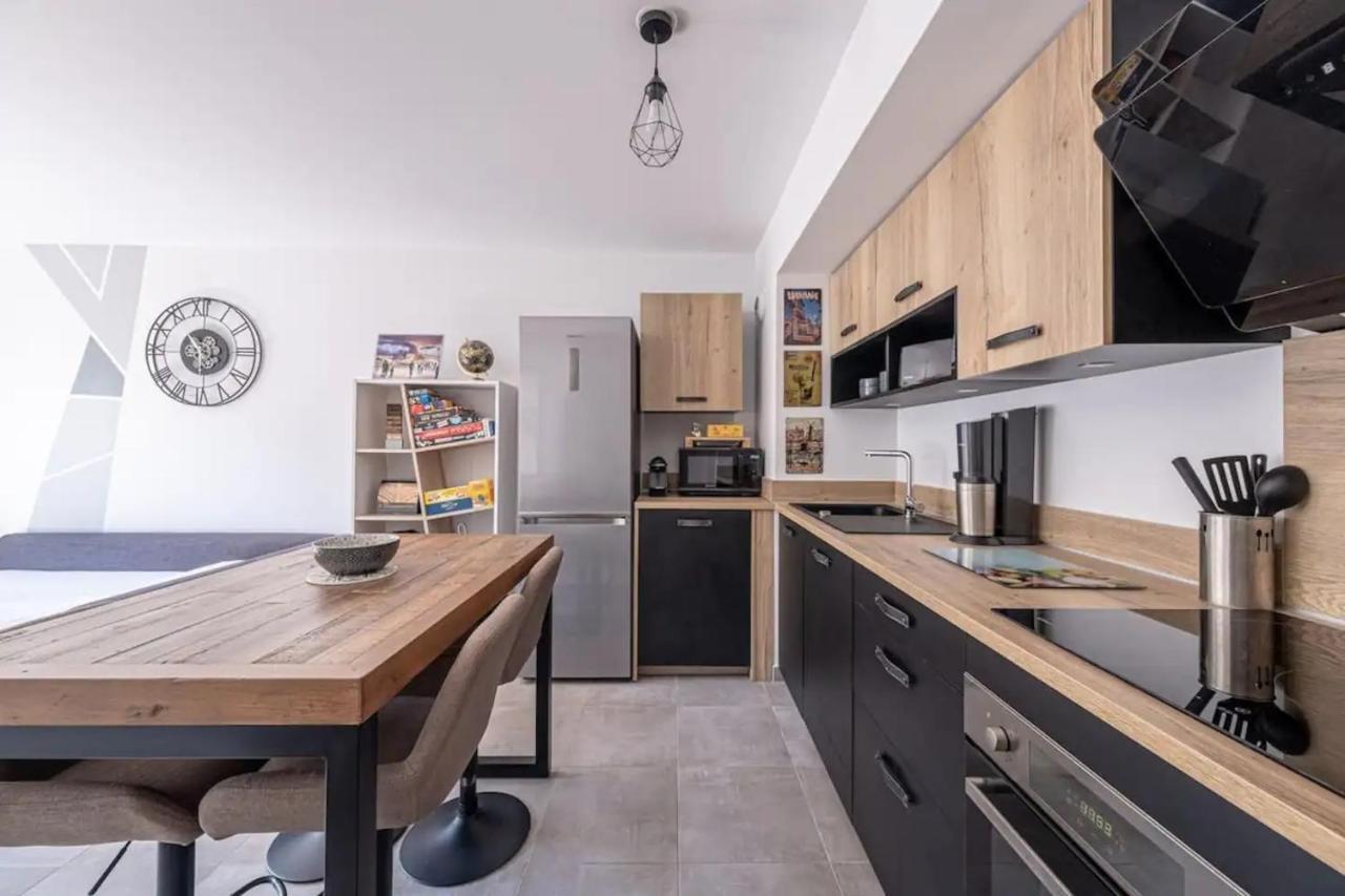 F2 Cozy Pour 4 Proche Disneyland - Fairytale Factory Villeneuve-Saint-Denis Esterno foto